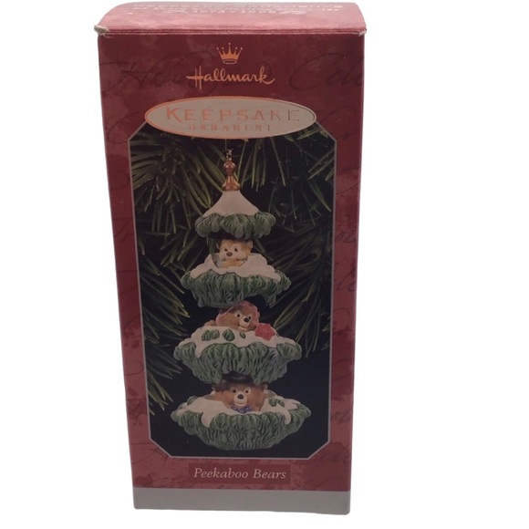 Hallmark 1998 “Peekaboo Bears” Ornament - Picture 7 of 12
